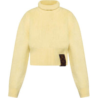 LOUIS VUITTON 1AFU35 Brushed Mohair Roll Neck Pullover