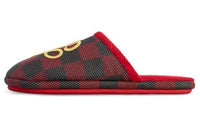 LOUIS VUITTON Lv Palace Slipper Damier Pop Red
