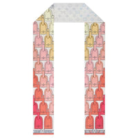 LOUIS VUITTON Silk Scarves Women's Pink