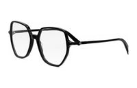 DIOR Acetate Irregular Shape Eyeglass Frames Women's Black