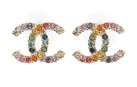 CHANEL Earrings Women's Multicolor