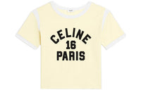 CELINE T-Shirts Women's Yellow