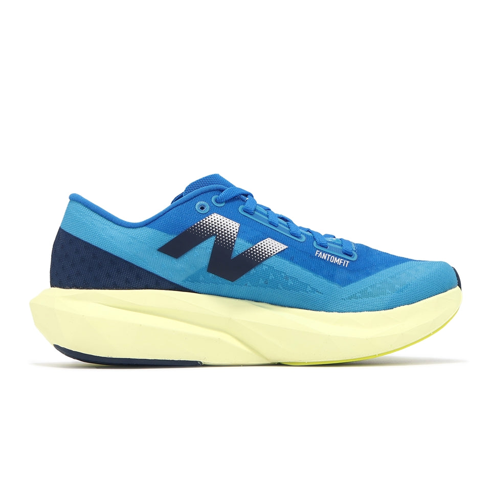 (WMNS) New Balance FuelCell Rebel v4 'Spice Blue Limelight' WFCXLB4