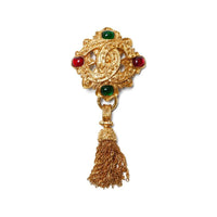 CHANEL 1994 Filigree Gripoix Brooch