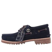 Timberland 3-Eye Lug Boat 'Dark Blue Suede' A683WEP3