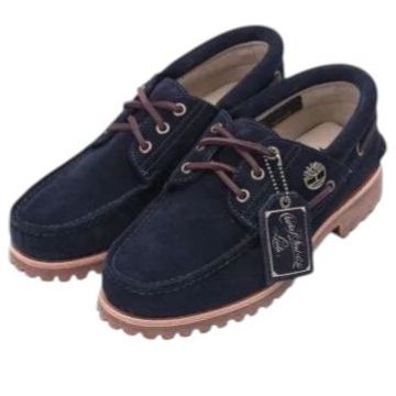 Timberland 3-Eye Lug Boat 'Dark Blue Suede' A683WEP3