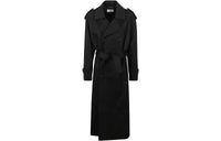 SAINT LAURENT Silk Trench Coat