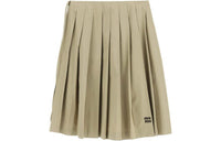 MIU MIU Casual Short Skirts Women's Light Camel
