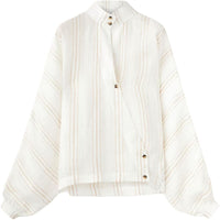 Loro Piana SS24 Shirt Women's Ginseng Light Yellow