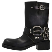 MIU MIU Ankle Boots Women's Black
