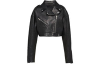 PRADA Cropped Coats Women's Black