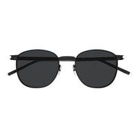 SAINT LAURENT Metal Alloy Round Sunglasses Unisex Black