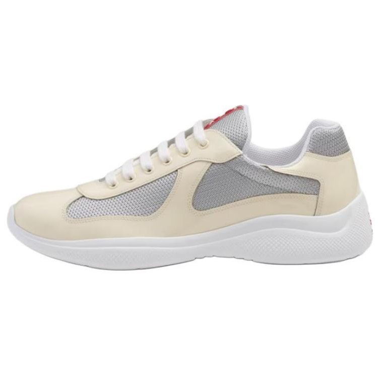 PRADA America's Cup Low-Top Casual Shoes Men's Beige