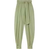 Loro Piana SS24 Casual Pants Women's Matcha Mochi Green