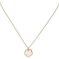 LOUIS VUITTON 18K Rose Gold Necklaces Women's Gold