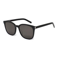 SAINT LAURENT Plastic Square Sunglasses Men's Black