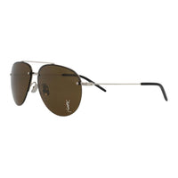 SAINT LAURENT Aviator Frame Metal Sunglasses