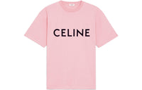 CELINE New Men'S Collection Boy Doll FW22 T Shirt Men's Pink