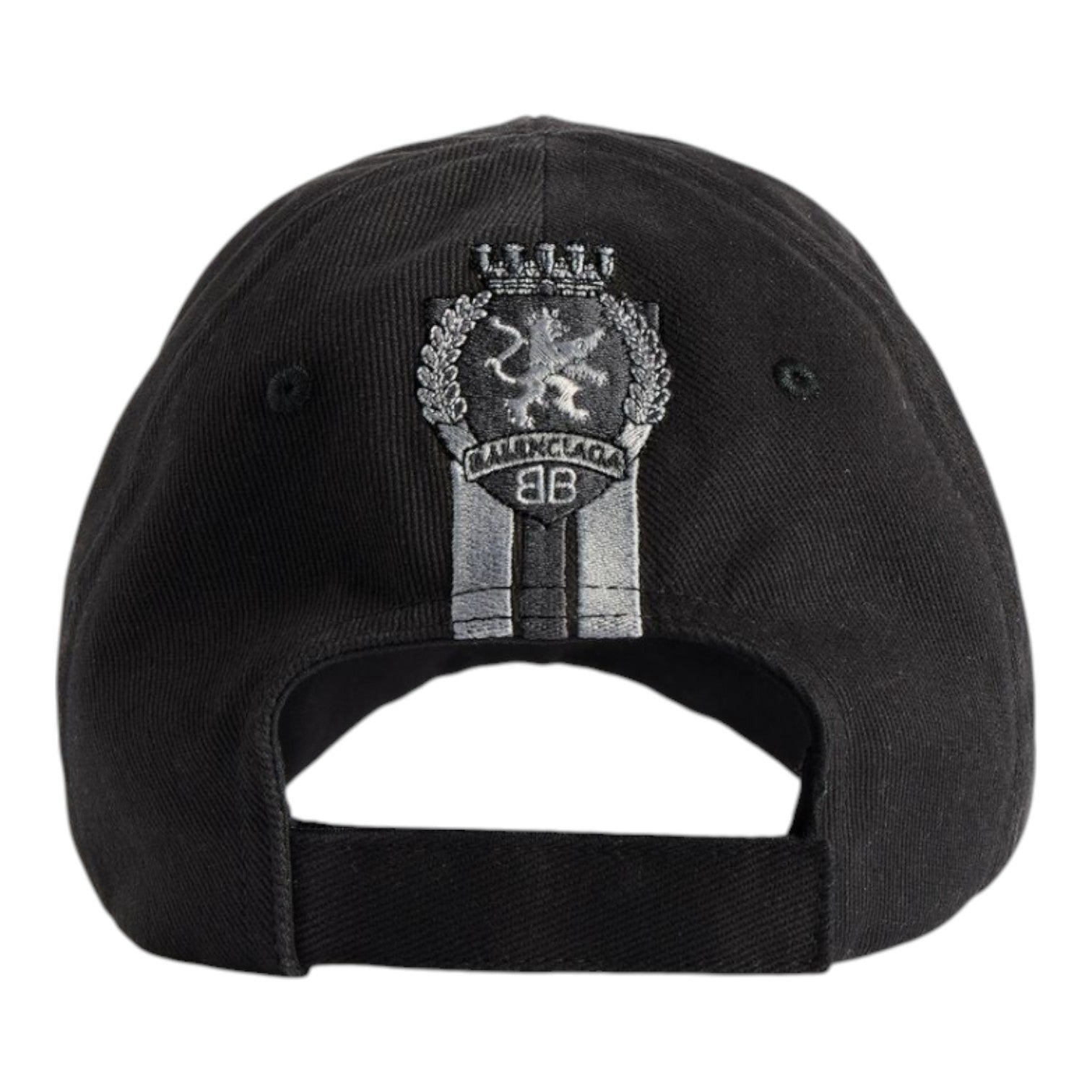 Balenciaga 3B Football Cap 'Black Grey' 857722410B21000