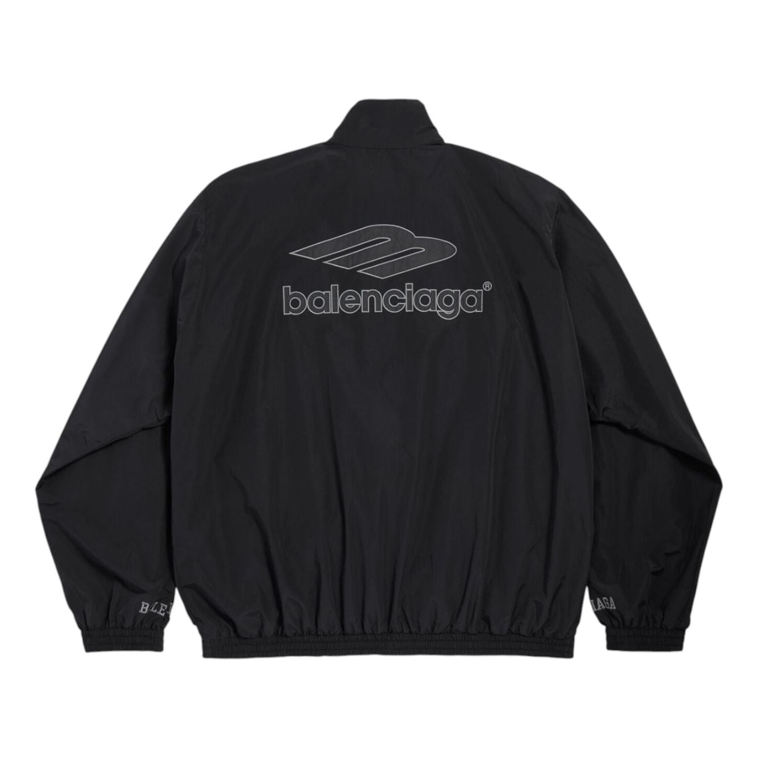 Balenciaga 3B Football Tracksuit Jacket 'Black' 857734TPQ381000