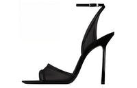 SAINT LAURENT MISSY One Strap Sandals 11cm Women's Black