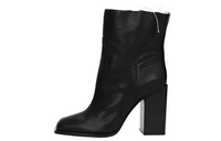 SAINT LAURENT Wyatt Ankle Boots Women's Black