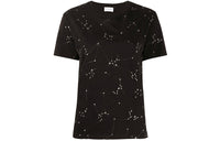 SAINT LAURENT SS25 Regular T Shirt Women's Black