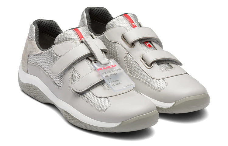 PRADA America's Cup Cushioning Low-Top Sports Casual Shoes Men's Crystal Color