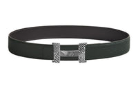 HERMES Minimalist Style Fashion Versatile Constance Touareg Double-Face Leather Smooth Buckle Men's Width: 3.8cm