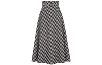 DIOR Casual Long Skirts Women's Black White