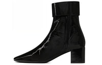 SAINT LAURENT Joplin Ankle Boots Women's Black