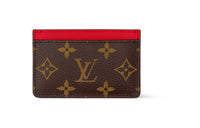 LOUIS VUITTON Card Holder Pm Colormania Red