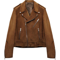 PRADA SS25 Jackets Coats Regular Fit Men's Brown