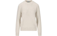 PRADA Logo Inlay Crewneck Jumper