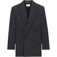 SAINT LAURENT Jackets Coats Women's Black