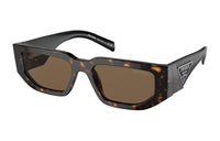 PRADA Irregular Shape Sunglasses Women's Tortoiseshell