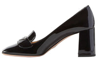 PRADA Chunky Heel High Heels Women's Black