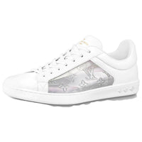 LOUIS VUITTON Luxembourg Low Top Stylish Skateboarding Shoes Men's White