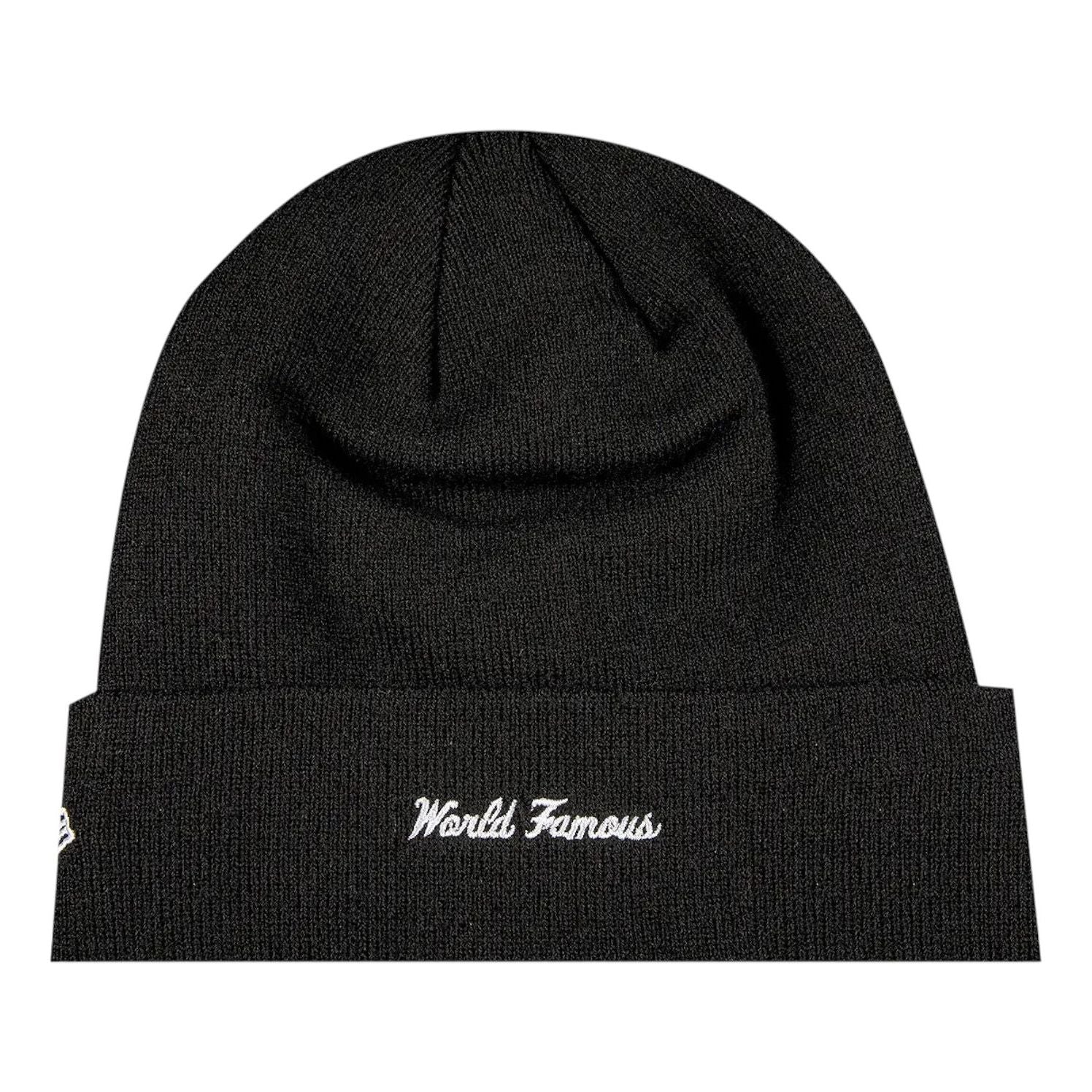 Supreme x New Era Box Logo Beanie 'Black' FW21BN9-BLACK