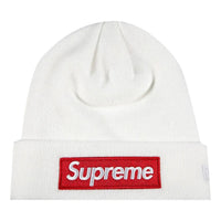 Supreme x New Era Box Logo Beanie 'White' FW21BN9-WHITE