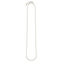SAINT LAURENT Metal Necklaces Unisex Silver