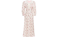 MIU MIU Long Sleeved Dress Women's Pink