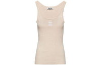 MIU MIU Tank Tops Women's Beige