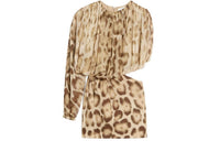 CELINE Draped Mini Dress
