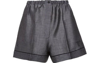 PRADA SS21 Casual Shorts Women's Gray