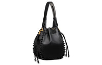 DIOR Sheepskin Bucket Bag, Shoulder Bag Women's Black