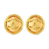 CHANEL 1980s Clip on Earrings