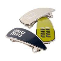 MIU MIU Enamelled Metal Hair Clips