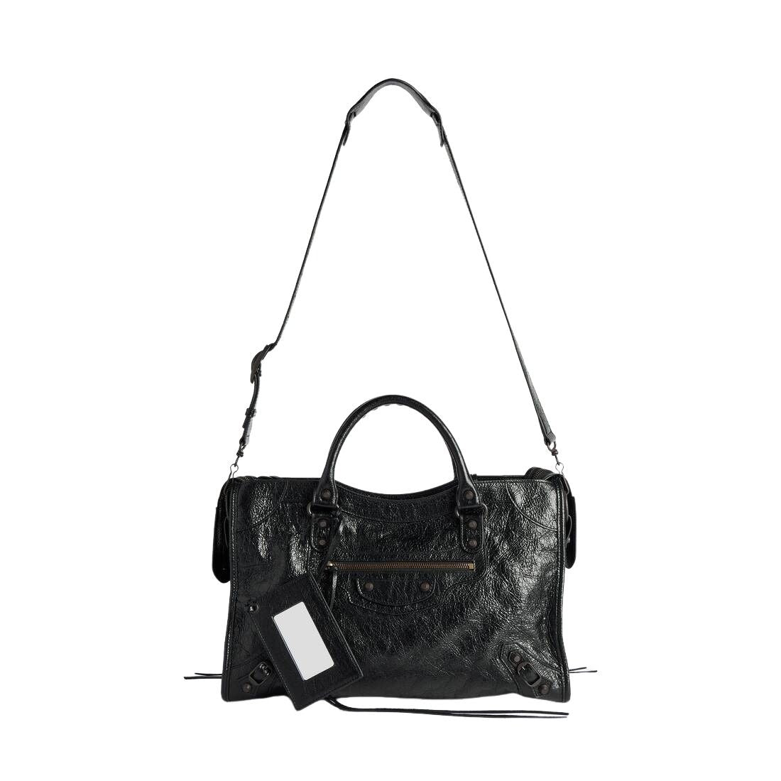 (WMNS) Balenciaga Le City Bag Medium 'Black' 8657602ACFH1000