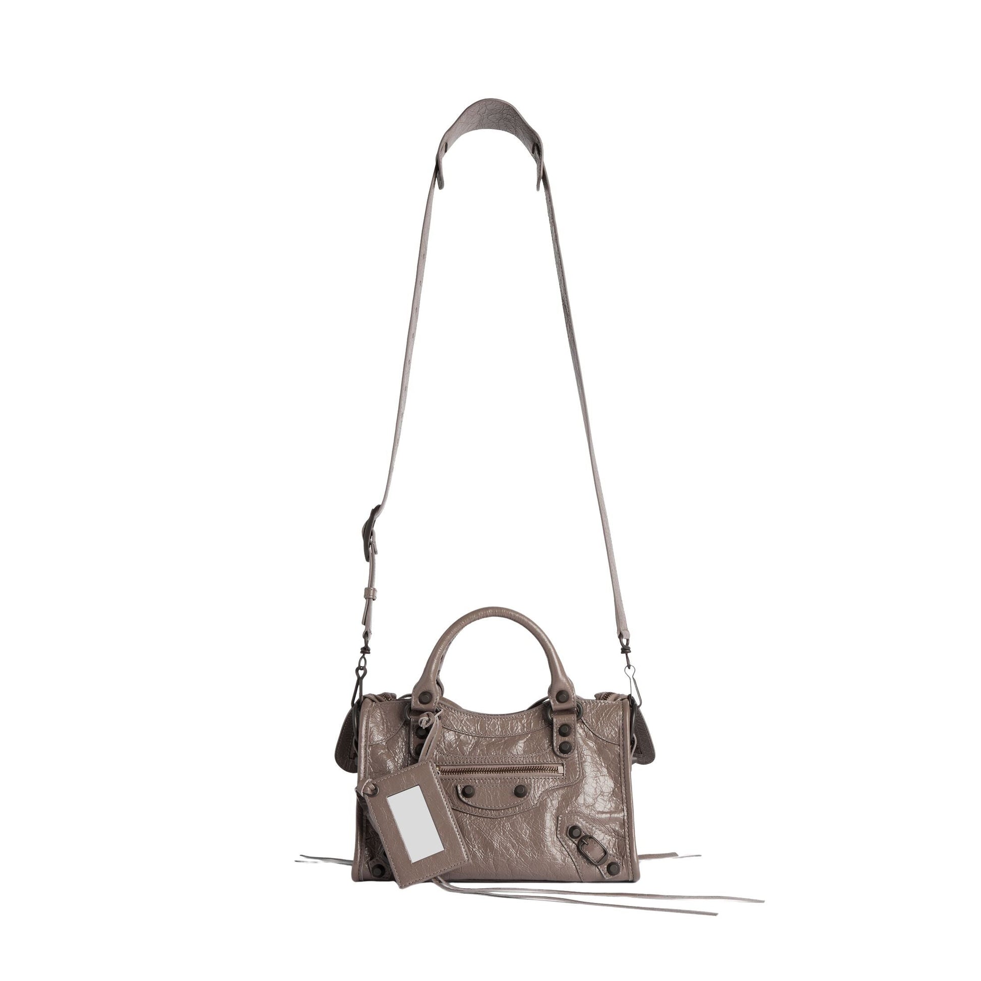(WMNS) Balenciaga Le City Bag Mini 'Dark Noix' 8657632ACFH5848